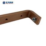 C11000 Copper Busbar Connected to Circuit Breaker in Electrical Panel ISO9001
