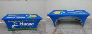 Quality Printed Advertising Flag Banners Stretch Fitted Table Cloths &amp; Event Table Cloths wholesale