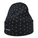 58CM Unisex Knit Beanie Hats Customization Fabric Common Fashion Design