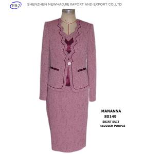 Quality New arrival wavy neck designs for ladies suit wholesale