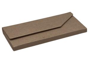 Quality Gold Custom Logo Handmade Collapsible Eyeglass Case wholesale
