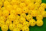 hollow practice golf ball ， hole hole plastic golf ball ， golf ball , golf balls