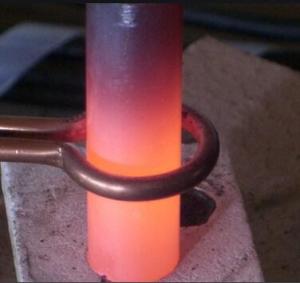 Quality 160KW High Frequency Steel Round Bar Induction Heating Machine For Forging wholesale