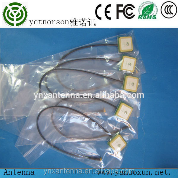 Passive Ceramic GPS Antenna Module with 1575 Frequency Polarization Intensity R.H.C.P