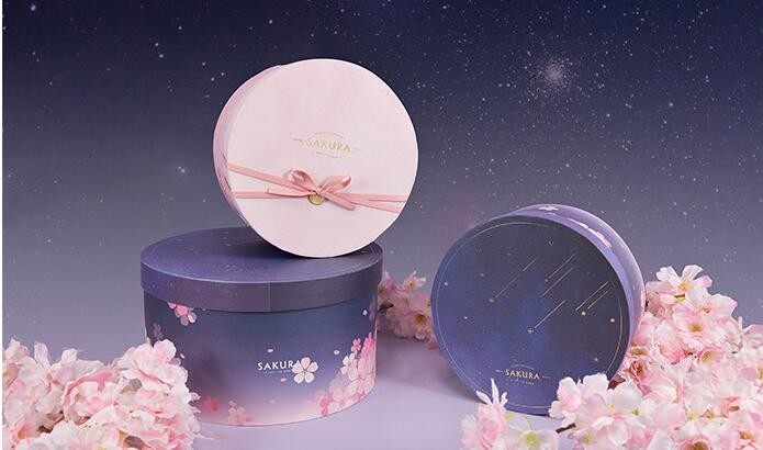 31X22X0.5cm Three Layer Flower Recycled Paper Gift Boxes