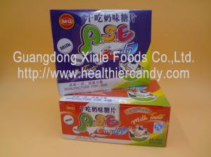 Quality Various Candy Shapes Green Milk Tablets Lowest Calorie For Entertainments GMP wholesale