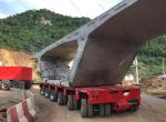 Heavy Duty Modular Trailers SPMT 280 Ton Multi Axle Self Propelled Hydraulic