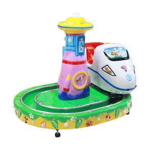 Quality Ride On Train City Arcade Coin Machine With High Speed Rail For Toddlers wholesale