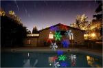 Instant Orders Waterproof Snowflake Pattern LED Star Christmas Laser Light