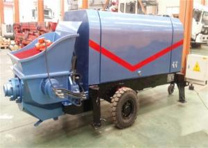 Quality Engineering Construction PLC concrete pumping machine , High Pressure pump concrete truck wholesale