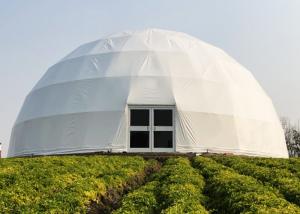 Quality Flame Retardant Large Geodesic Dome Tent Heat Resistant 10M Beautiful For Parties wholesale