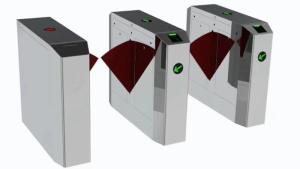 Quality 650mm Lane Flap Barrier Turnstile For Subway Station wholesale
