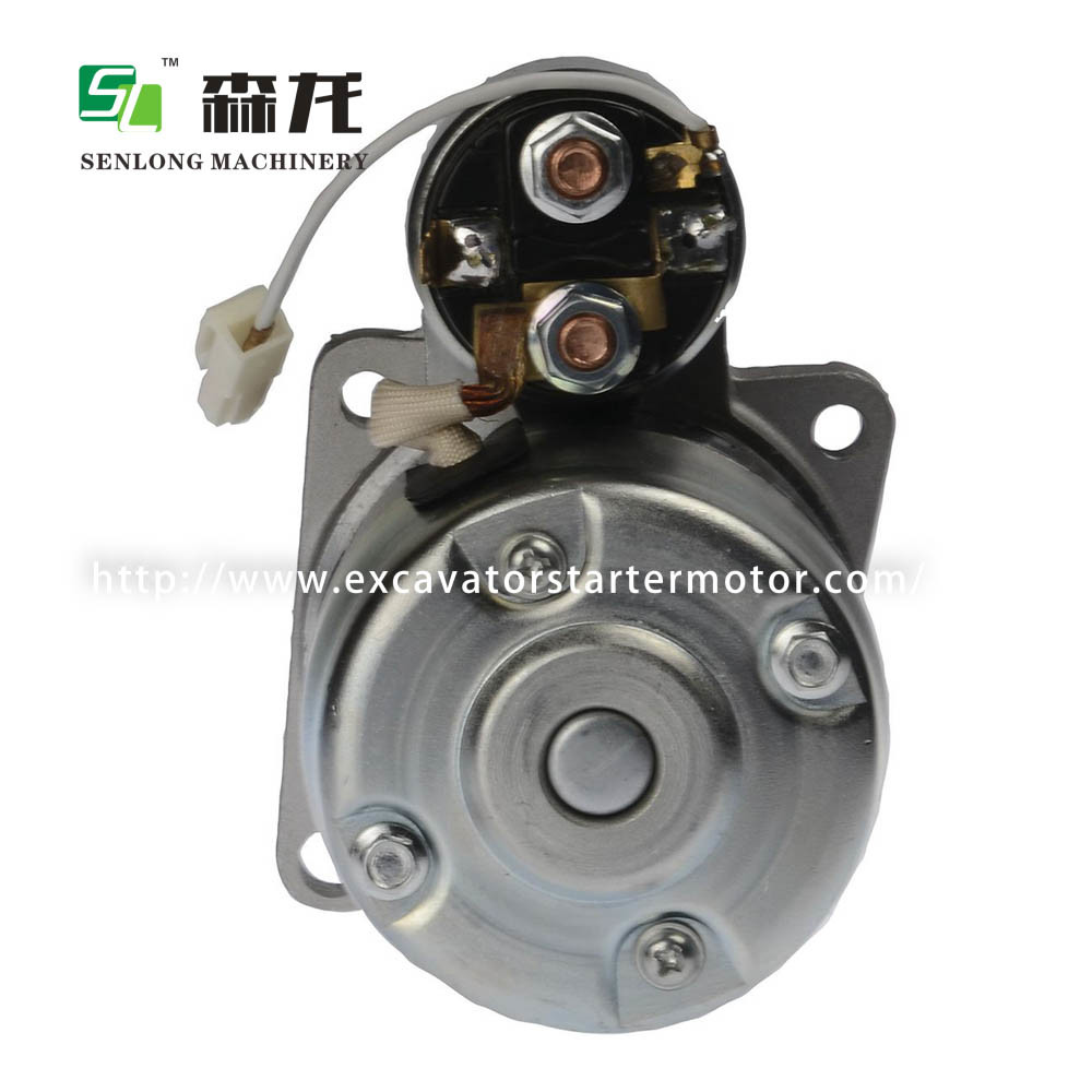 12V 0.85KW 10T Excavator Starter Mitsubishi Motor 0986014991 E7GZ11002A E8GY11002A E9BZ11002A E9JY11002A F0BZ10002A