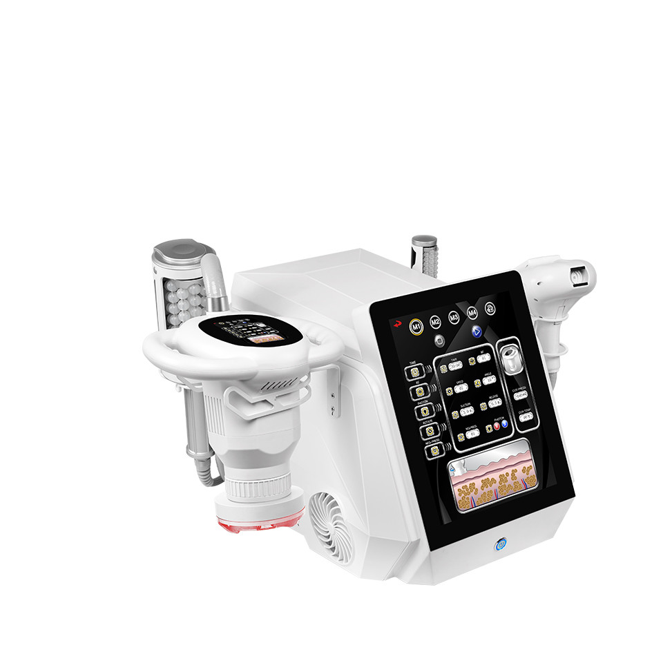 2023 New Arrival 4 In 1 Body Weight Loss Slimming Machine For Rotary Negative Pressure RF And Inner Ball Roller