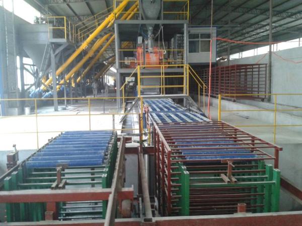 High Efficiency Automatic MgO Board Production Line for Wall board / Underlaymen