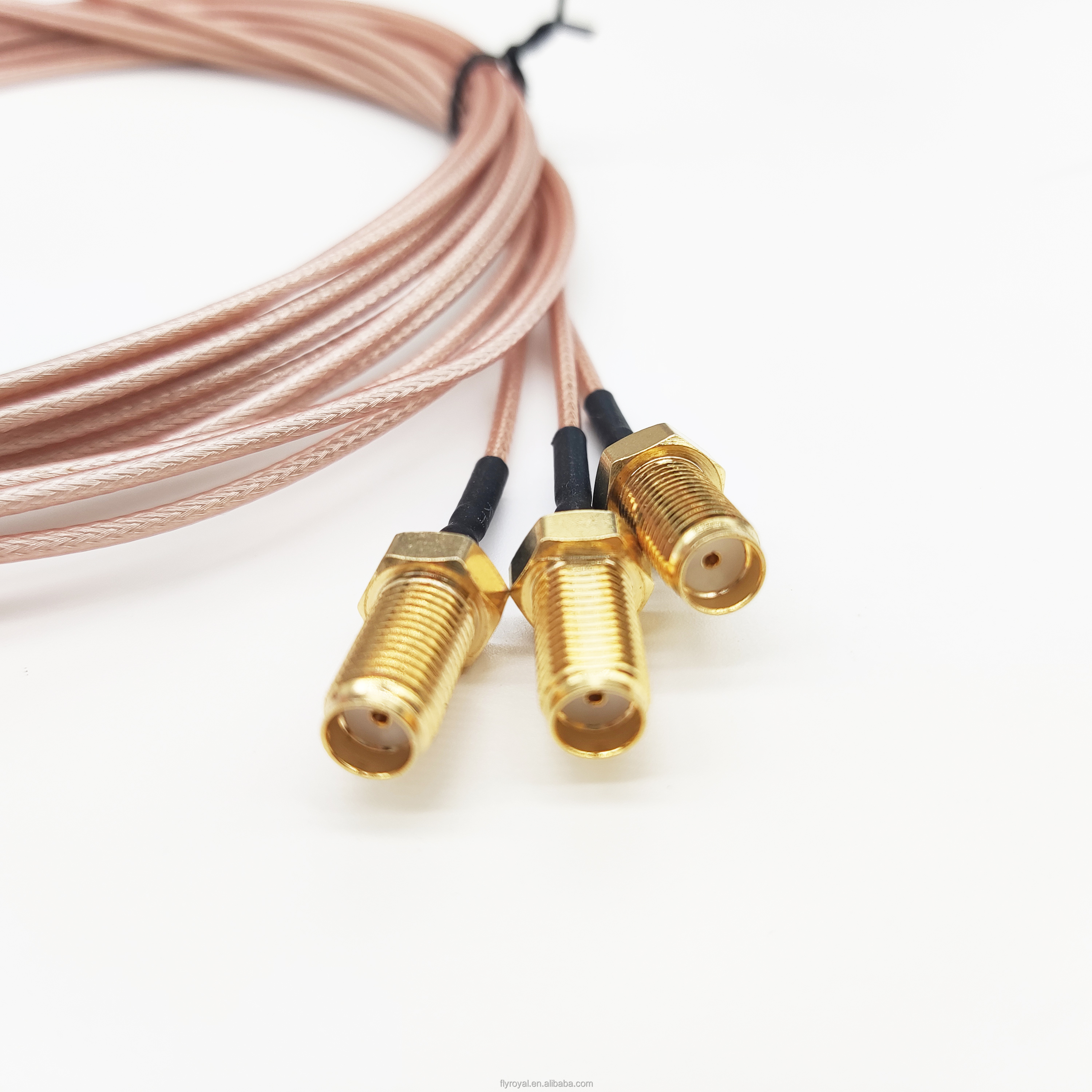 Coaxial Custom RF Cables SMA Female To Ipex4 Gen4 Mhf4 Cable Assembly RG178
