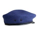 2 Eyelets Wool Beret Flat Top Painter Hat for All-Season and Environment Outdoor