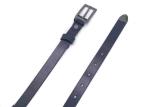 Womens Genuine Leather Belt With Square Metal Pin Buckle / Casual Dress Belt