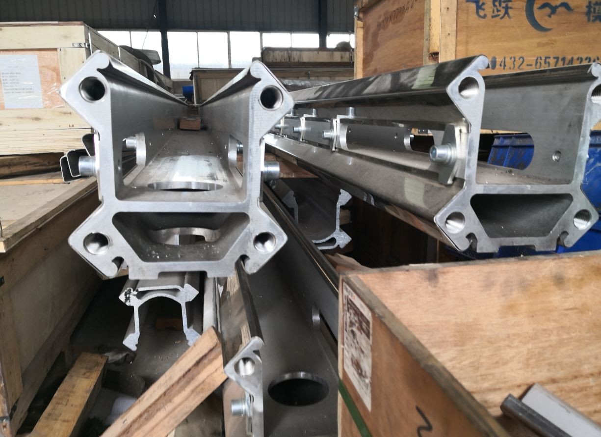 7250mm Aluminium Extruded Profiles Long Tf500 Feed Beam HYASVFB7020
