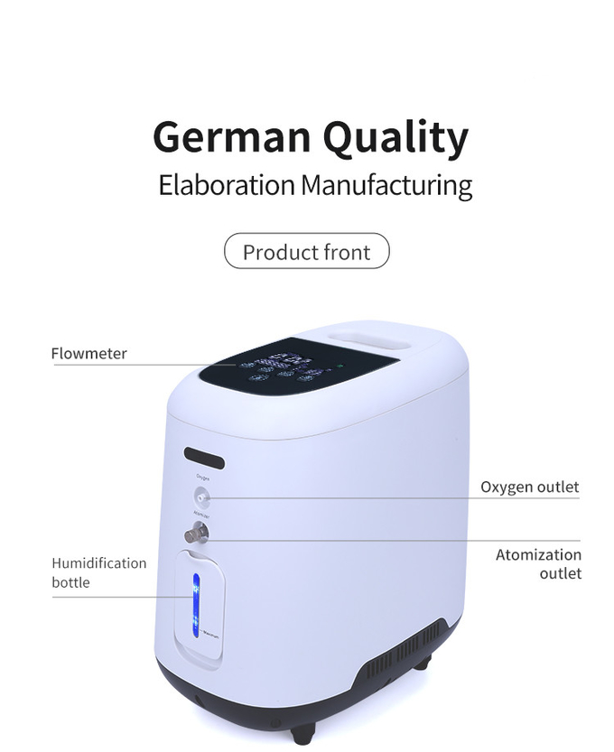 7L Hospital Grade Household Oxygen Concentrator Is Convenient To Carry And Display On A Large Screen