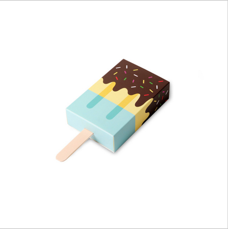 Custom Printing Folding Paper Food Packaging With Drawer For Candy