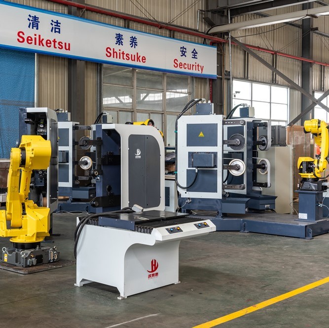Automatic Position Compensation Robotic Metal Deburring Machine