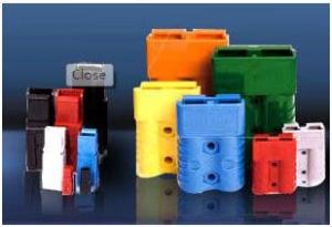 Quality 600V 175A Bipolar Stacker Forklift Battery Parts , Quick Battery Connectors wholesale
