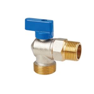 Quality 90 Degree Brass Angle Stop Valve Manual Rotation Oem Odm Obm wholesale