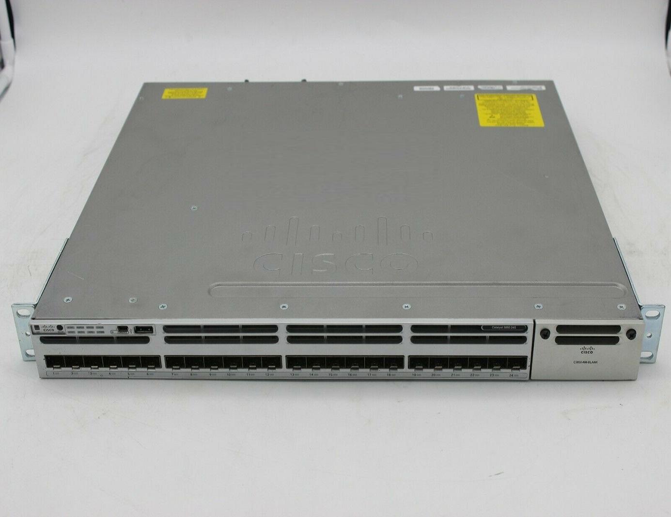 Networking Solution with Customizable 38 50 Series 24 Port GE Switch WS-C3850-24S-E Private Mold