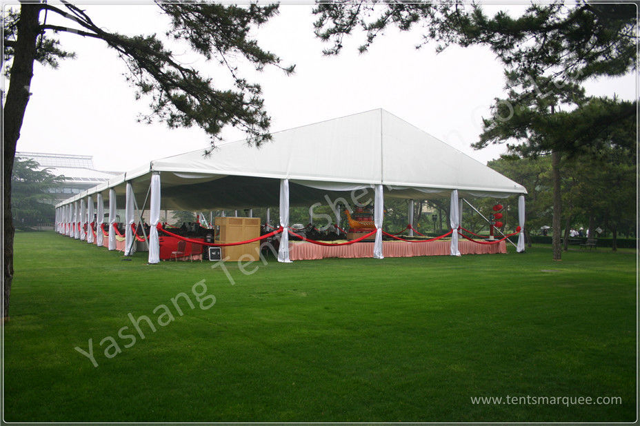 Portable Large Clear Span Fabric Structures Black PVC Fabric Roof Cover
