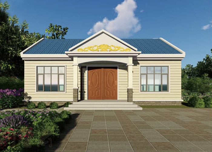 Light Gauge Steel Prefab Metal Homes Single Family Luxury Modern Modular Home Kits Prefab Villa With Custom Design