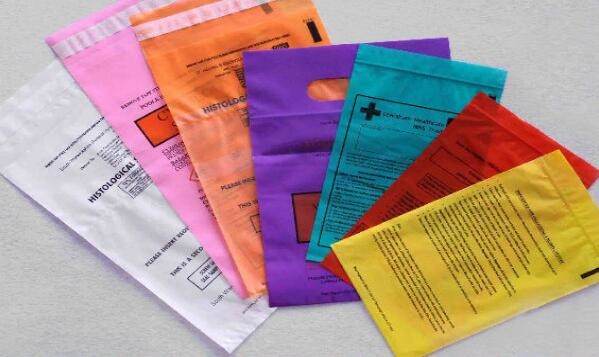 medical packaging plastic sterilized medical Zip lockk bag, block writable zip lock drug medical envelope bags, packaging