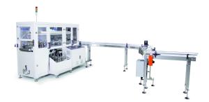 Quality Soft Facial Bagger Tissue Paper Packing Machine Fully Automatic 25 Bags / Min wholesale