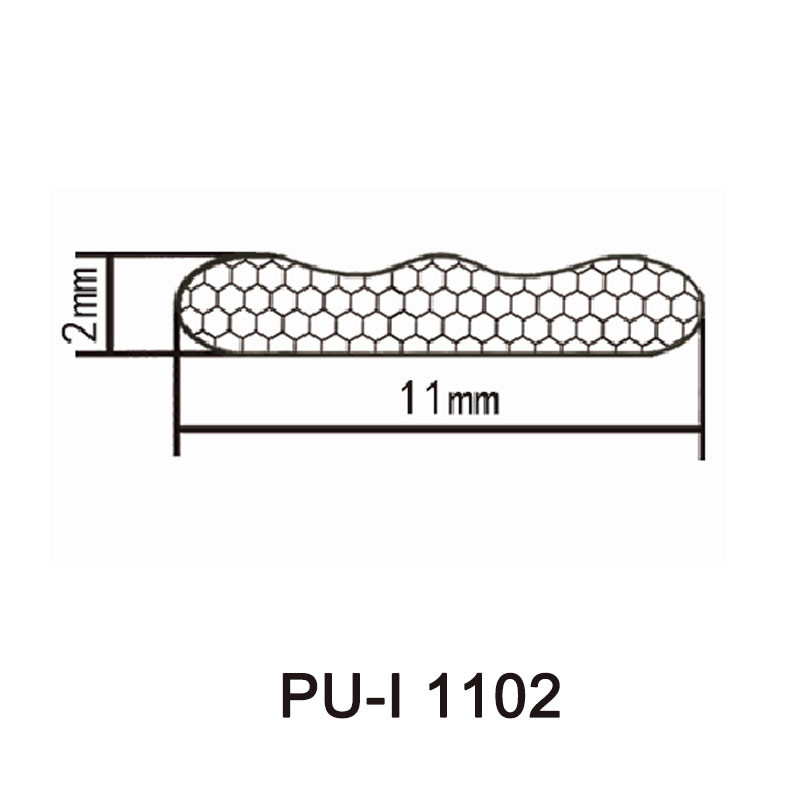 PE Cladding PU Foam Seal Strips