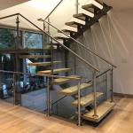 AS/NZS2208 1996 / SGCC/ CE Certified 6 6 Laminated Glass Floor Anti Slip Glass