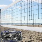 Nylon Indoor Outdoor Professional Volleyball Net Standard Set 0.3m