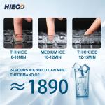 Best Price 120kg Ice Cubes Maker Machine Full-Automatic 80kg 100KG Ice Maker