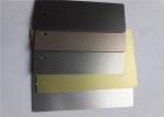 Square Silver Color Brushed Aluminum Sheet Metal 0.05mm To 0.80mm Thickness
