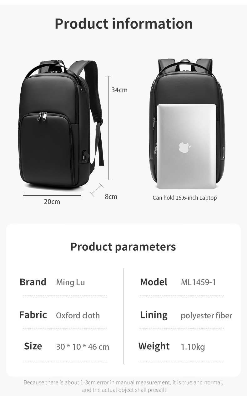 New bag custom logo laptop usb charging men college school waterproof bagpack backpack bag backpacks for men