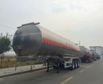 Best price 45000 liters palm oil tanker trailer with thermal isolation