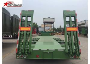 Quality High And Low Panels Low Bed Semi Trailer Transportation Engineering Machinery wholesale