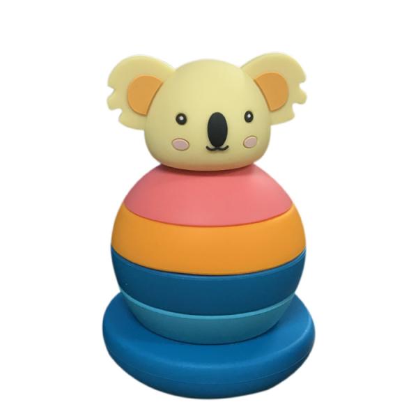 Customizable Educational Silicone Stacking Blocks Match Stacks Game Blocks