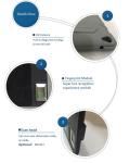 HF FP07 Bluetooth Wireless Portable Rugged 3g Fingerprint Reader Handheld Time