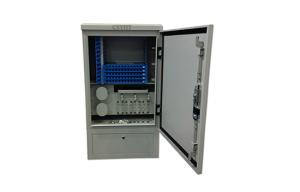 Quality outdoor optical equipment Fiber optic cross connect cabinet HOC288 wholesale