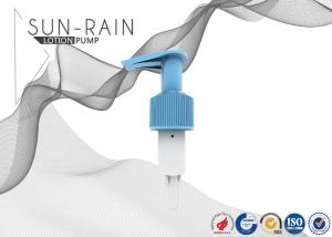Quality Out spring plastic lotion dispenser pump ribbed aluminum closure 24/410 SR309 wholesale