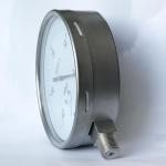 All SS Capsule Pressure Gauge 150mm 40 Mbar Vacuum Manometer Radial Mounting