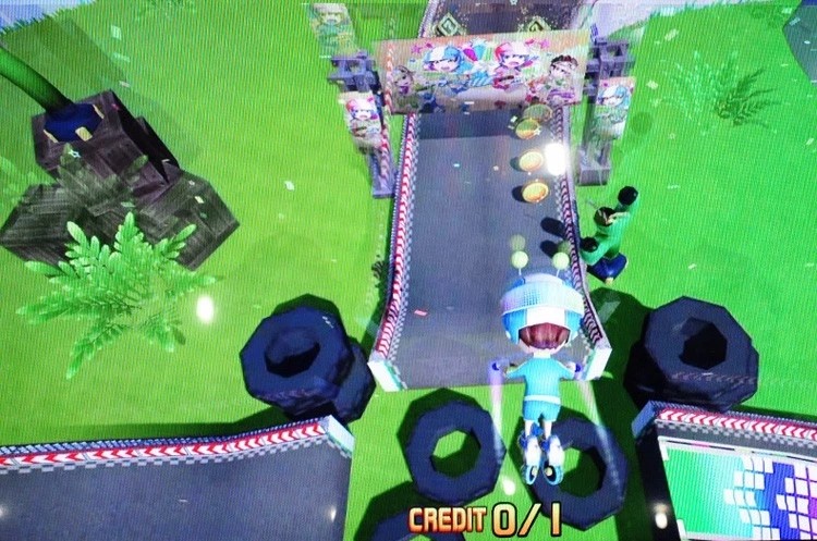 Happy Scooter Coin Operated Video Game Machines , Kids Arcade Amusement Machines