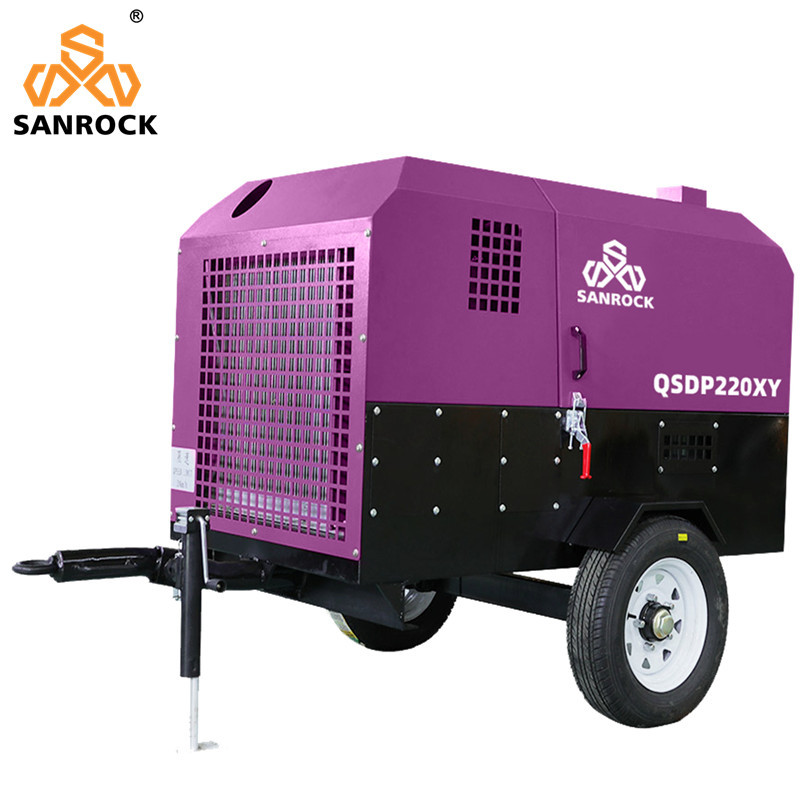 Screw Air Compressor Machine Rotary Screw Type Air Compressor Portable Air Compressor