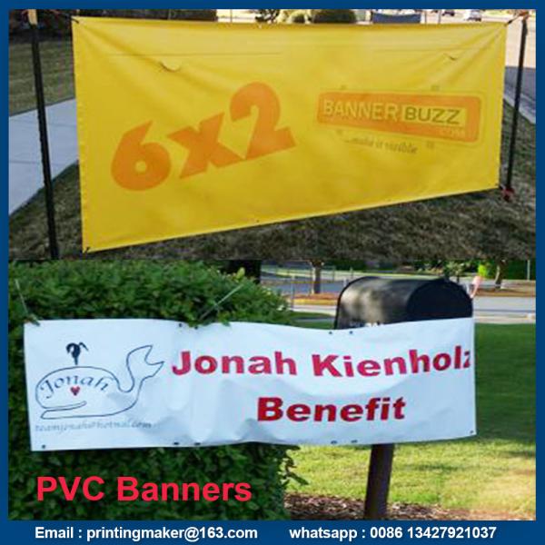 Building Advertising Flex PVC Outdoor Hanging Banner