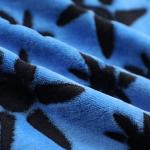 Double Side Soft Flannel Fleece Fabric Printed Sheared For Bedding Blanket